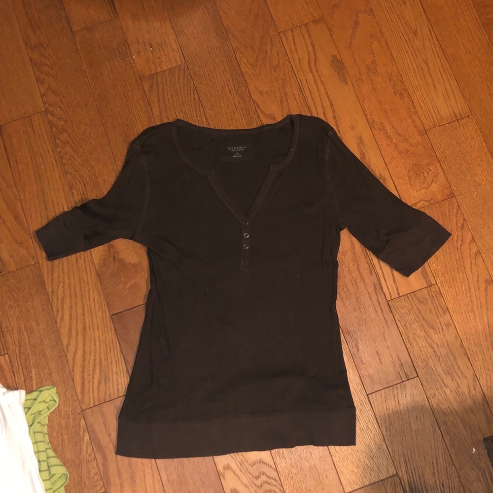 Brown Blouse